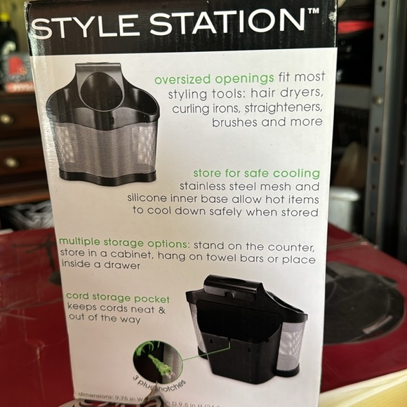 Polder Style Station Hair Styling Storage - Picture 3 of 3